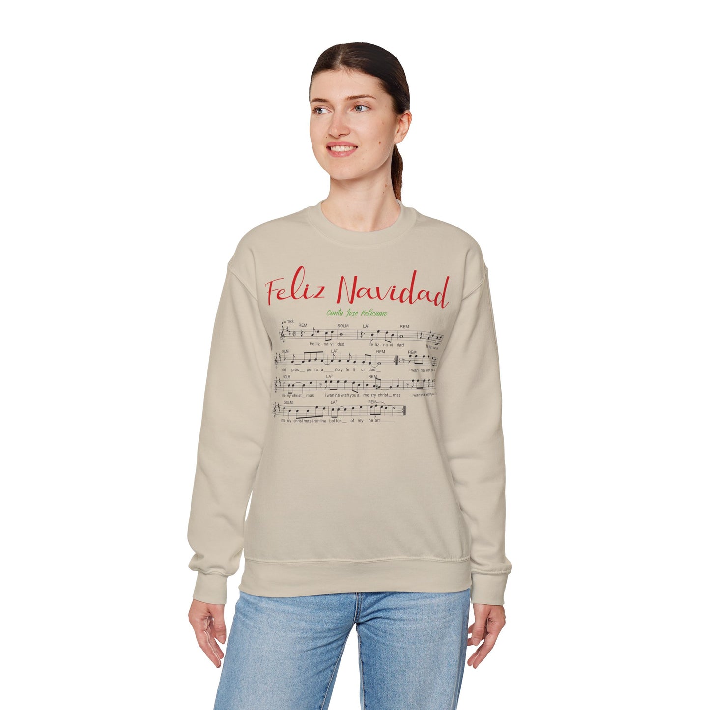 Christmas music sweatshirt