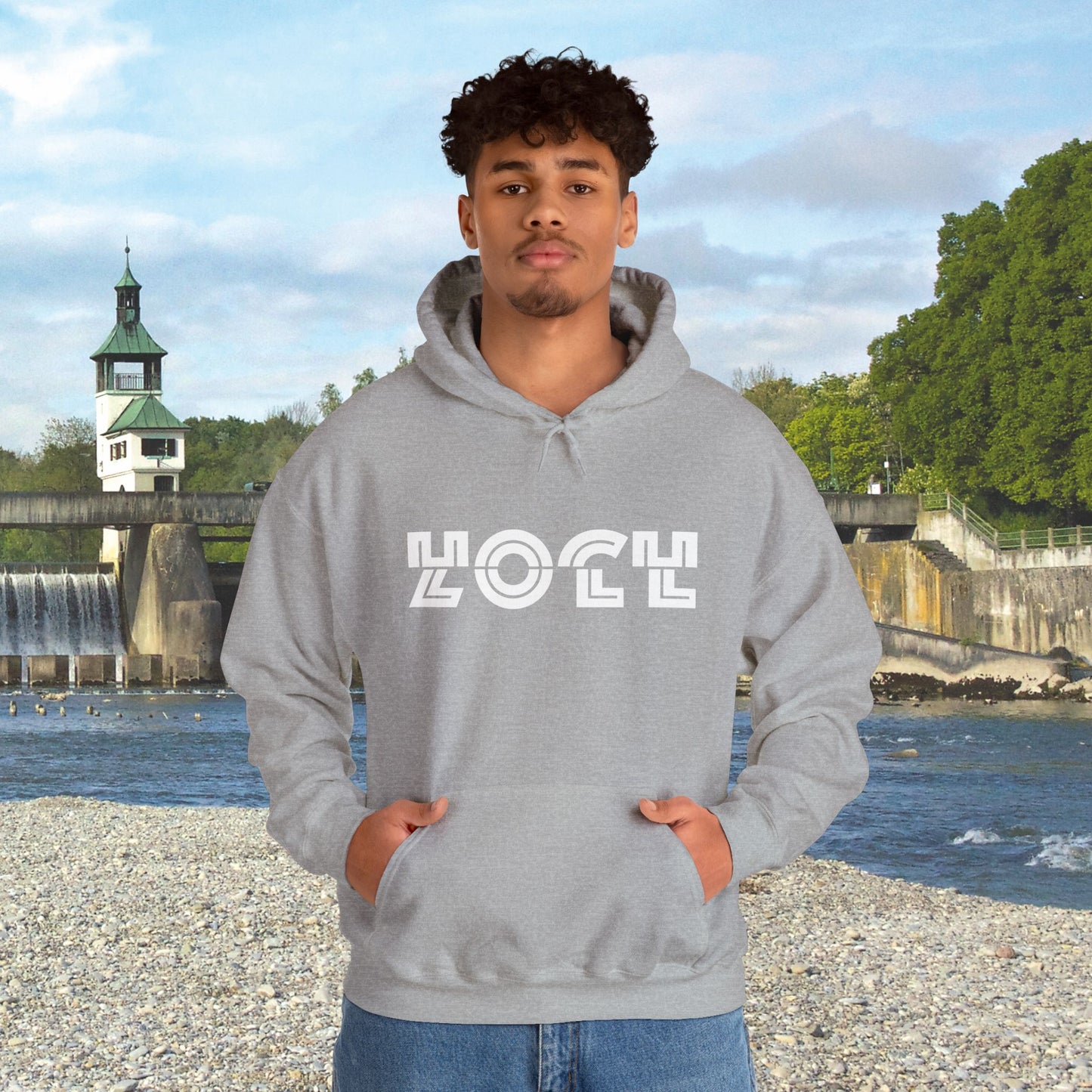 HOCHZOLL Hoodie Weiss Unisex