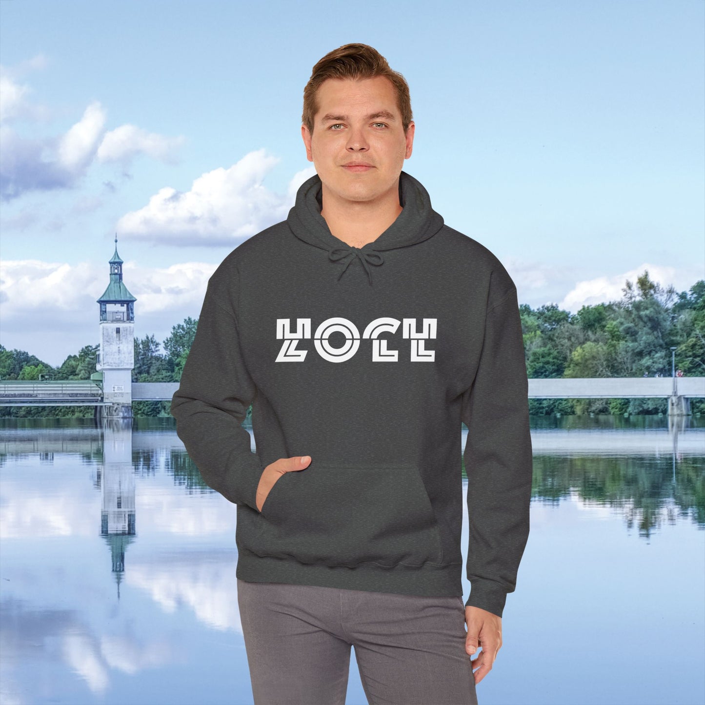 HOCHZOLL Hoodie Weiss Unisex