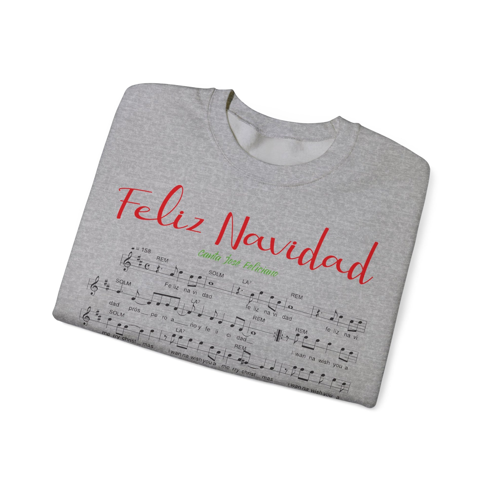 Christmas music sweatshirt