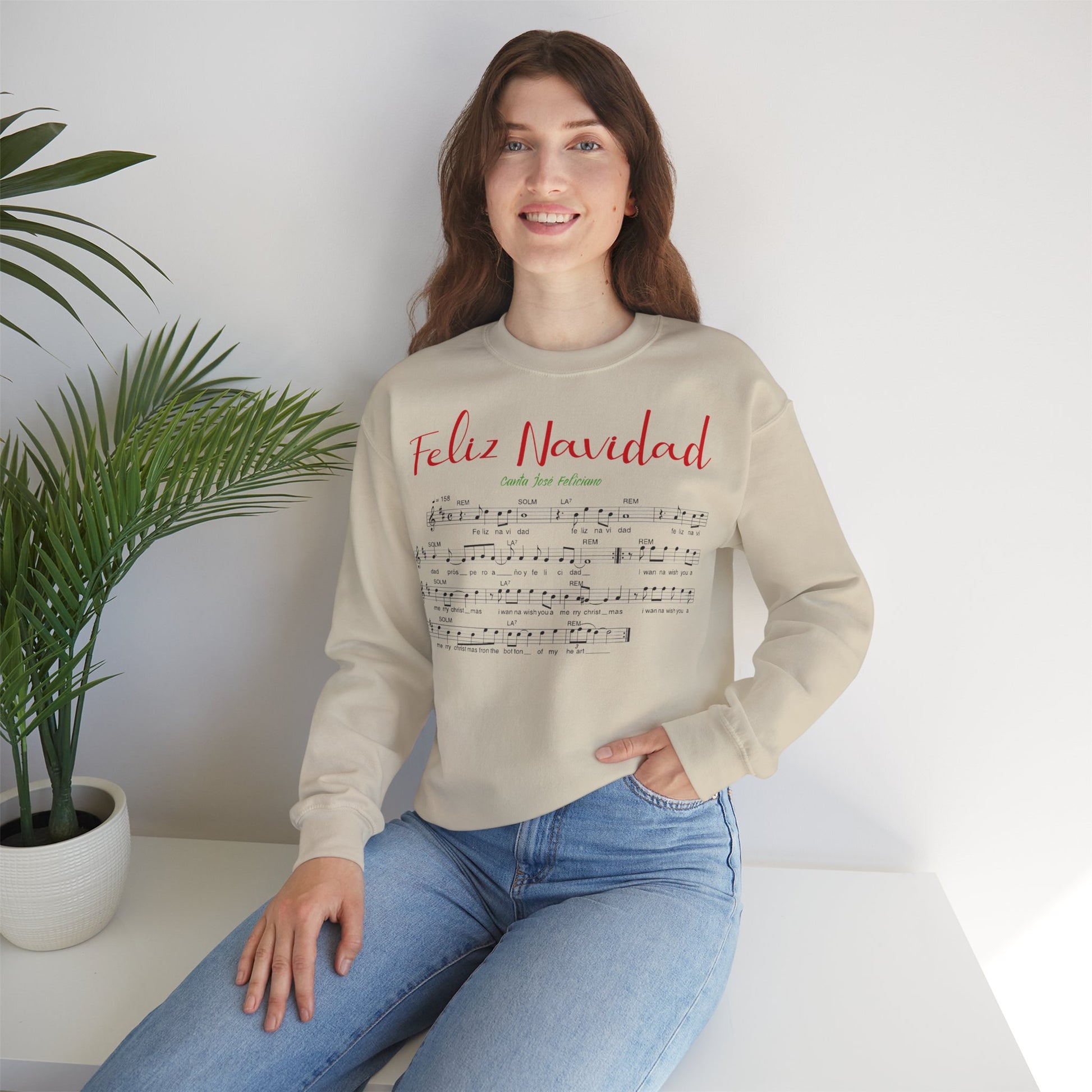 Christmas music sweatshirt