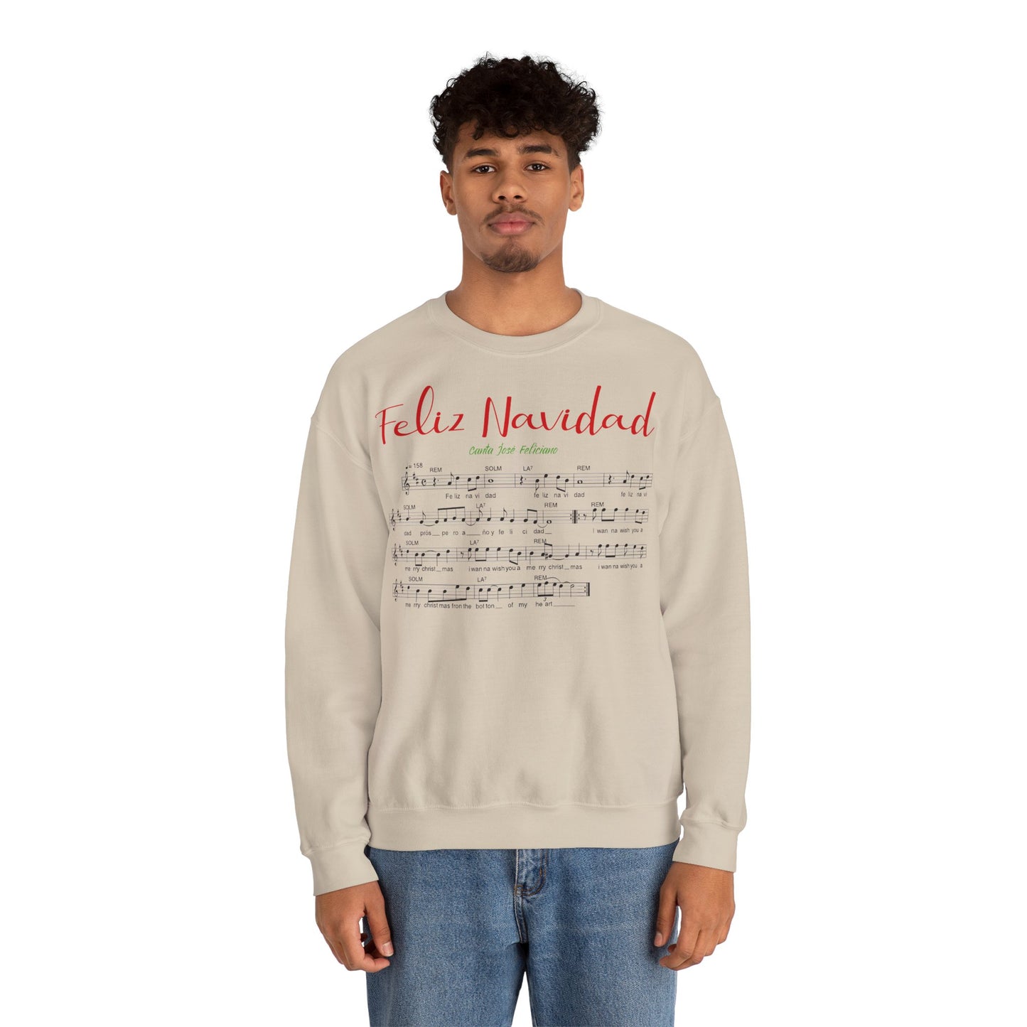 Christmas music sweatshirt