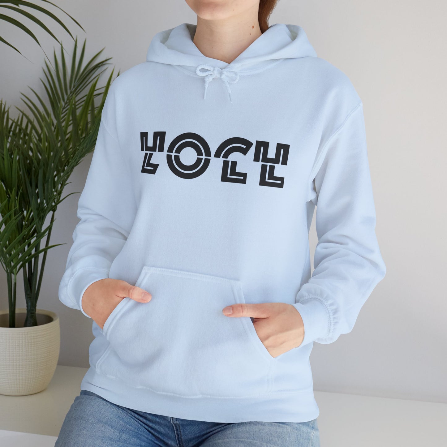 HOCHZOLL Hoodie Schwarz Unisex