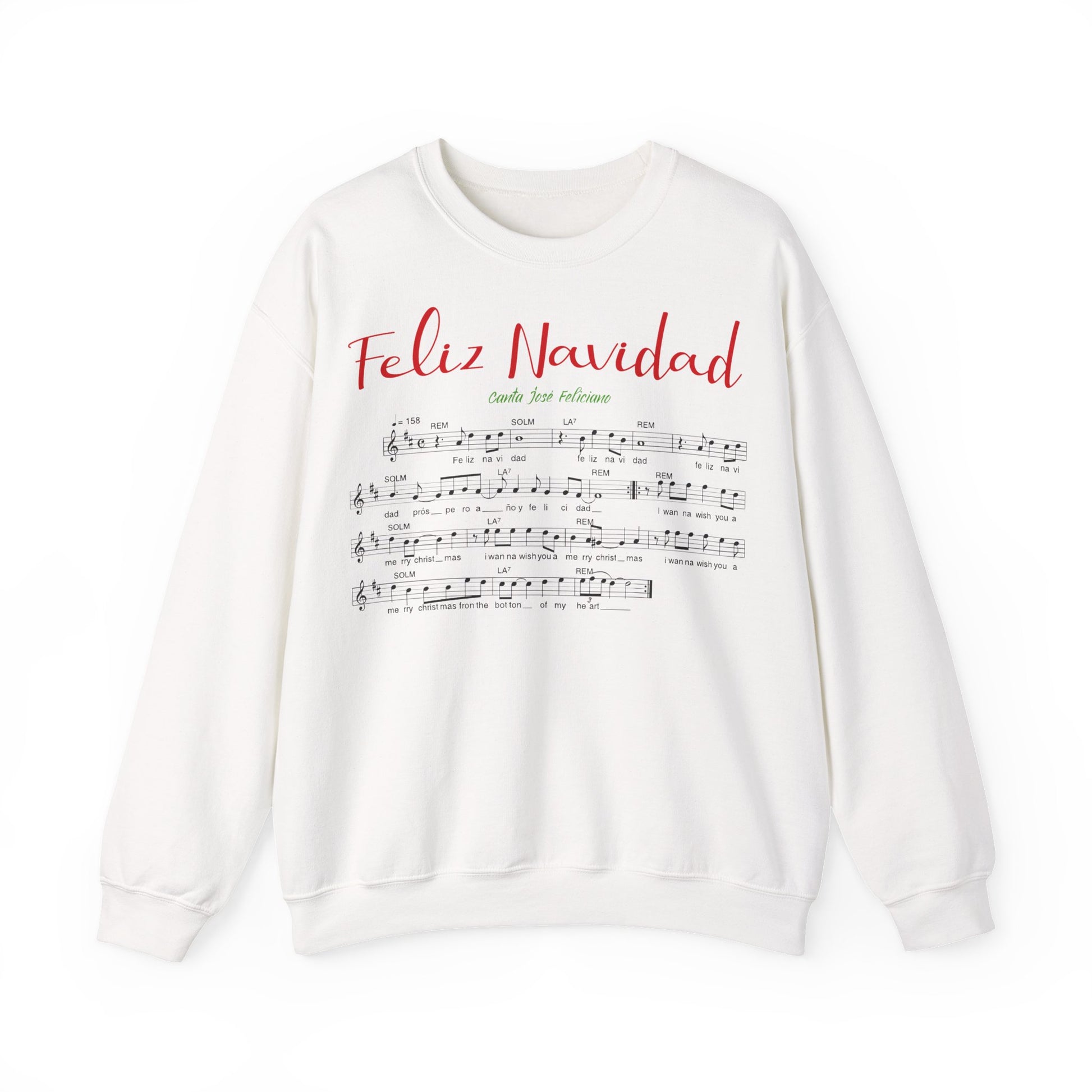 Christmas music sweatshirt