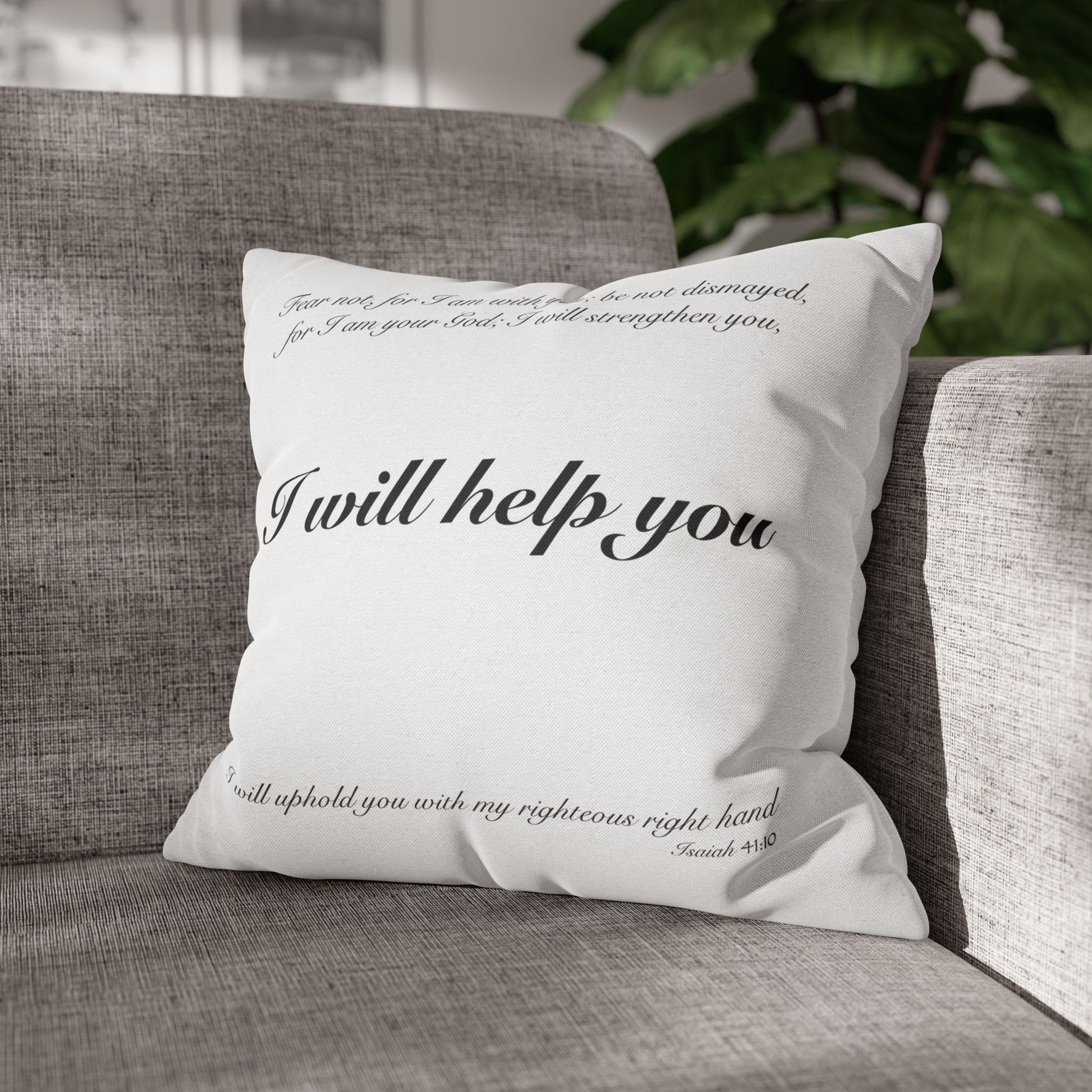 inspirational pillowcase