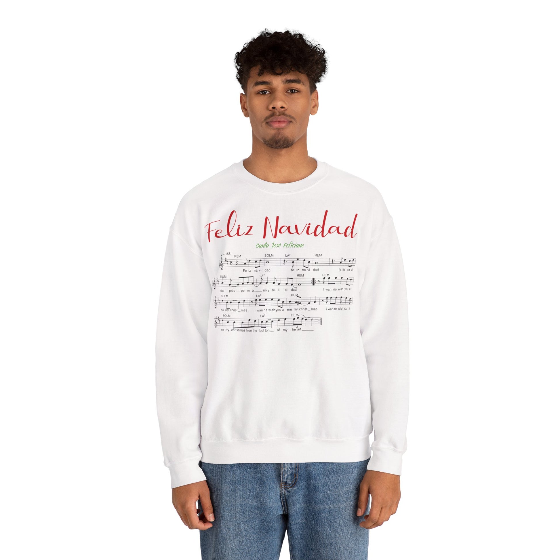 Christmas music sweatshirt