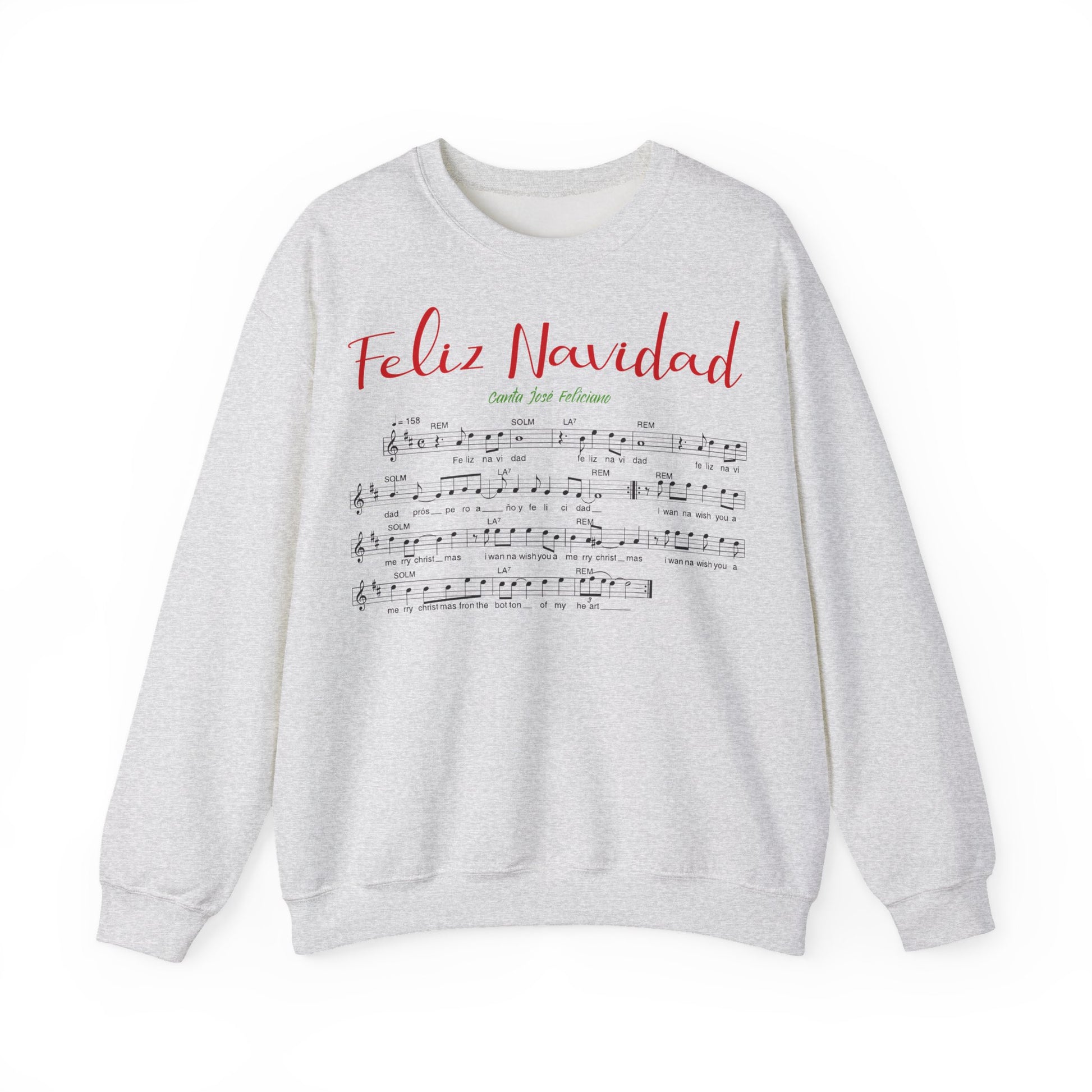 Christmas music sweatshirt