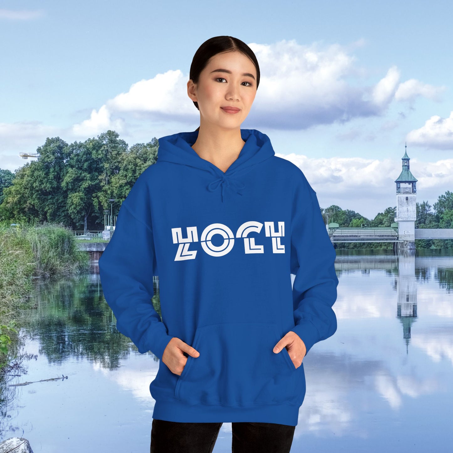 HOCHZOLL Hoodie Weiss Unisex