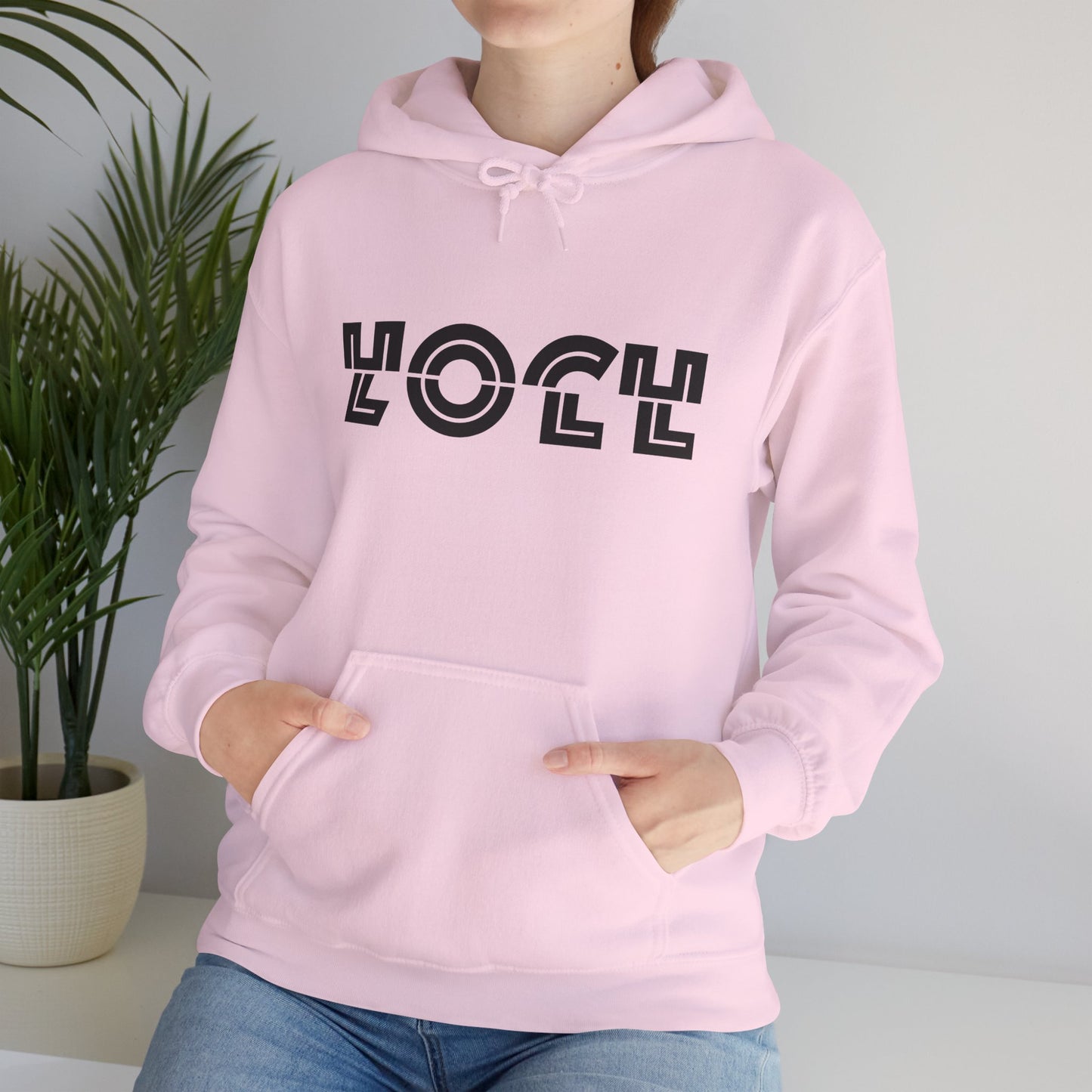 HOCHZOLL Hoodie Schwarz Unisex