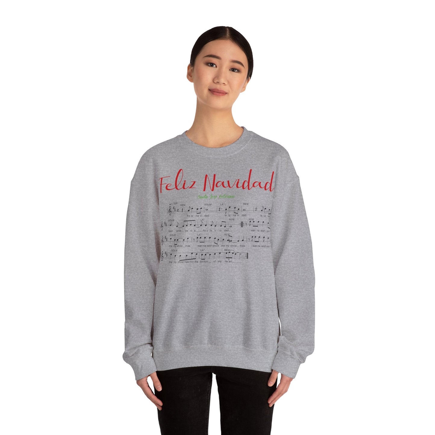 Christmas music sweatshirt