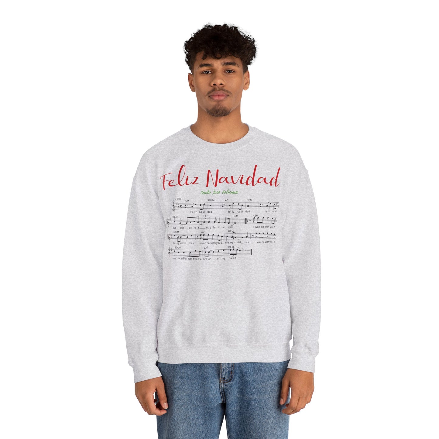 Christmas music sweatshirt