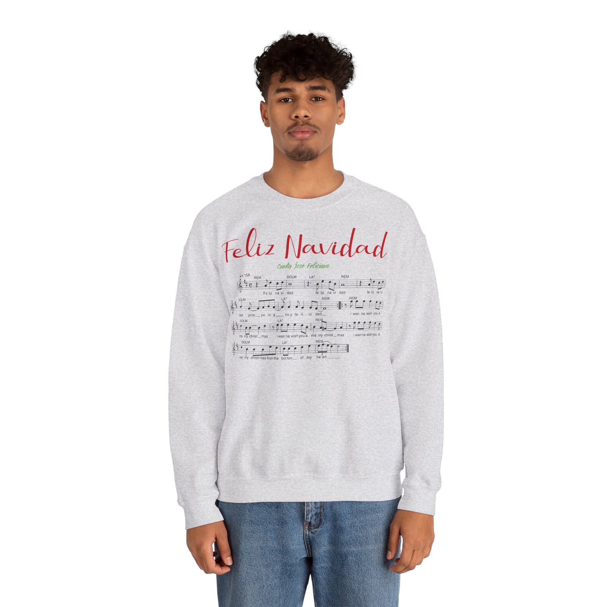 Christmas music sweatshirt