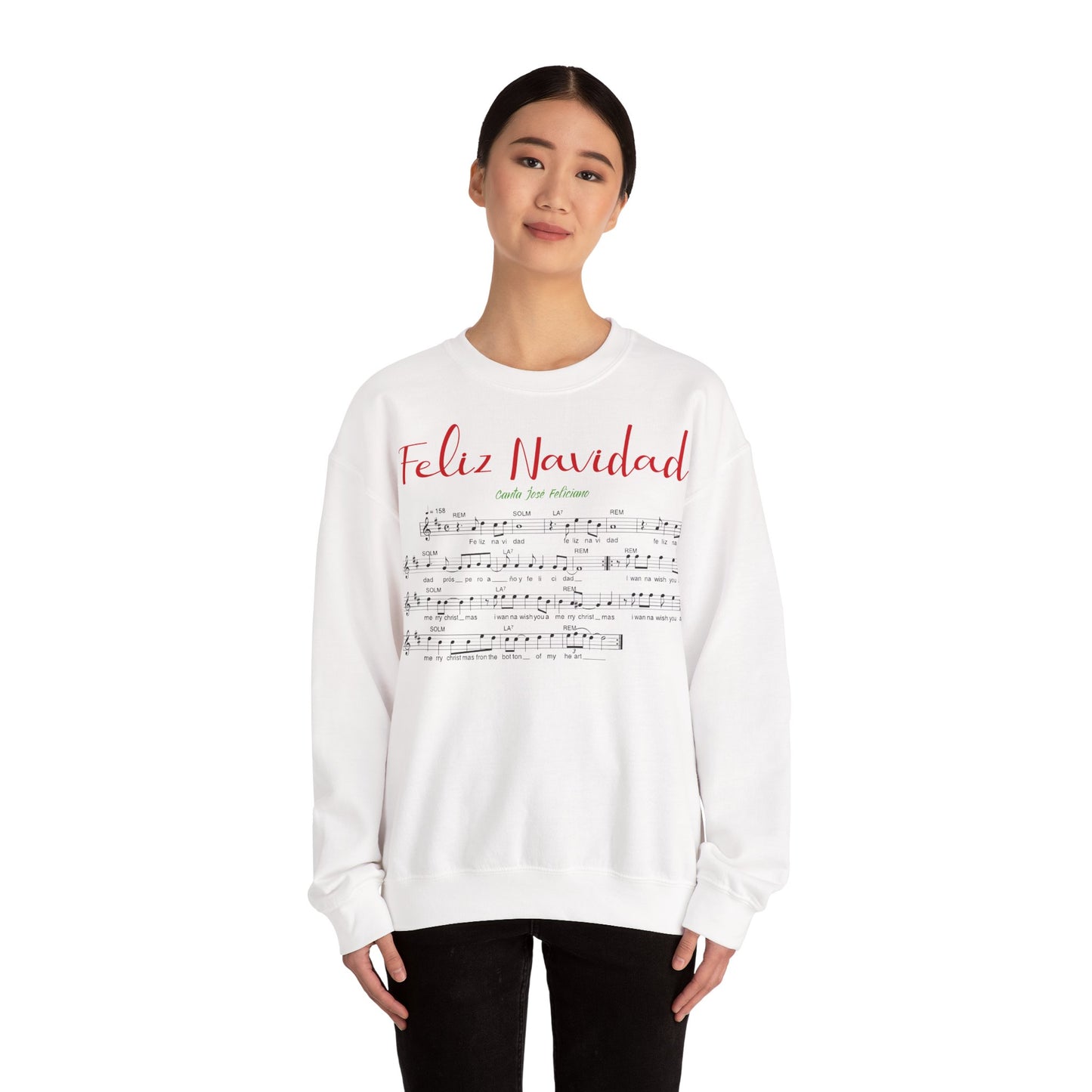 Christmas music sweatshirt