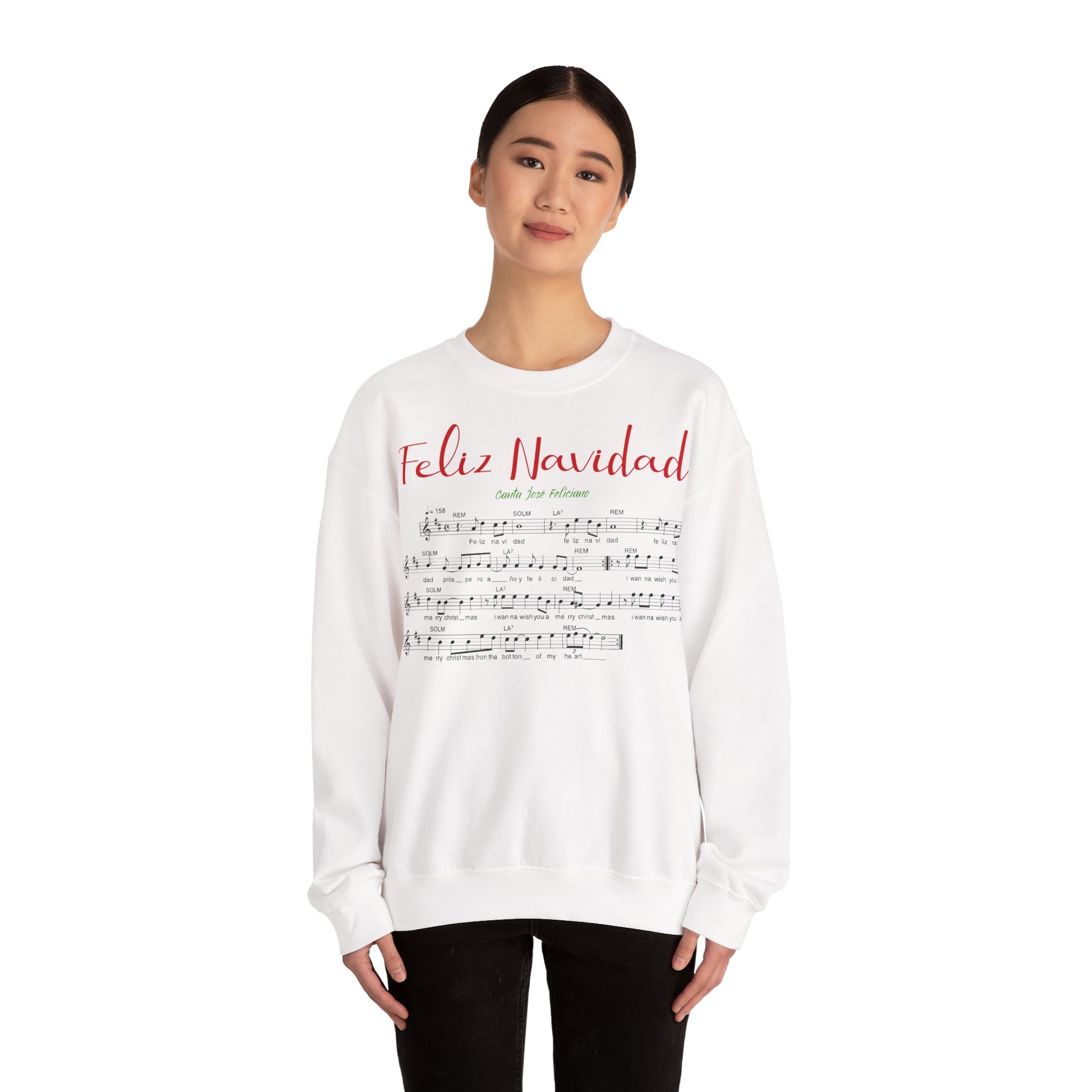 Christmas music sweatshirt