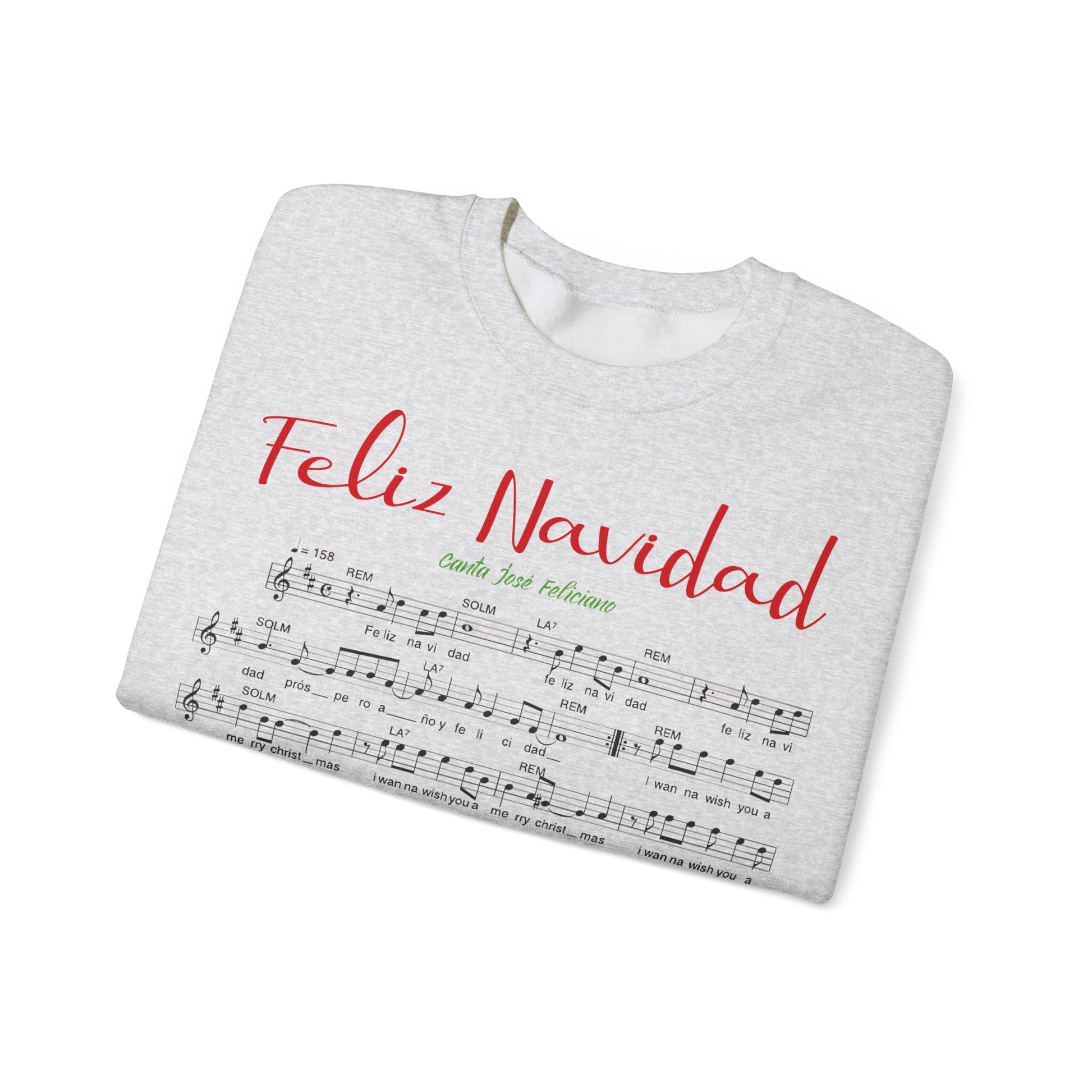 Christmas music sweatshirt