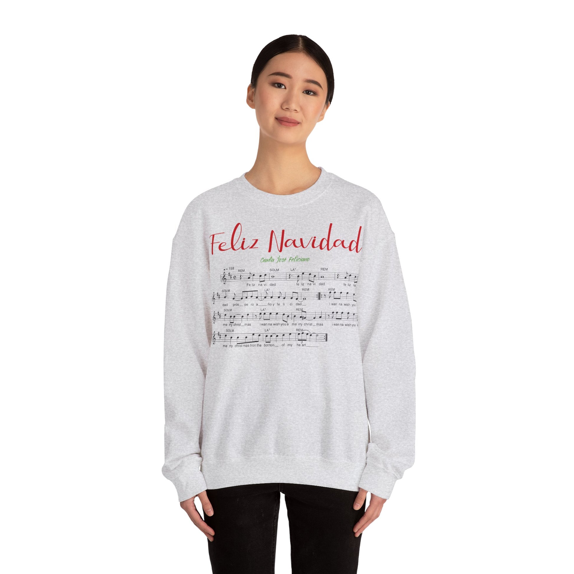 Christmas music sweatshirt