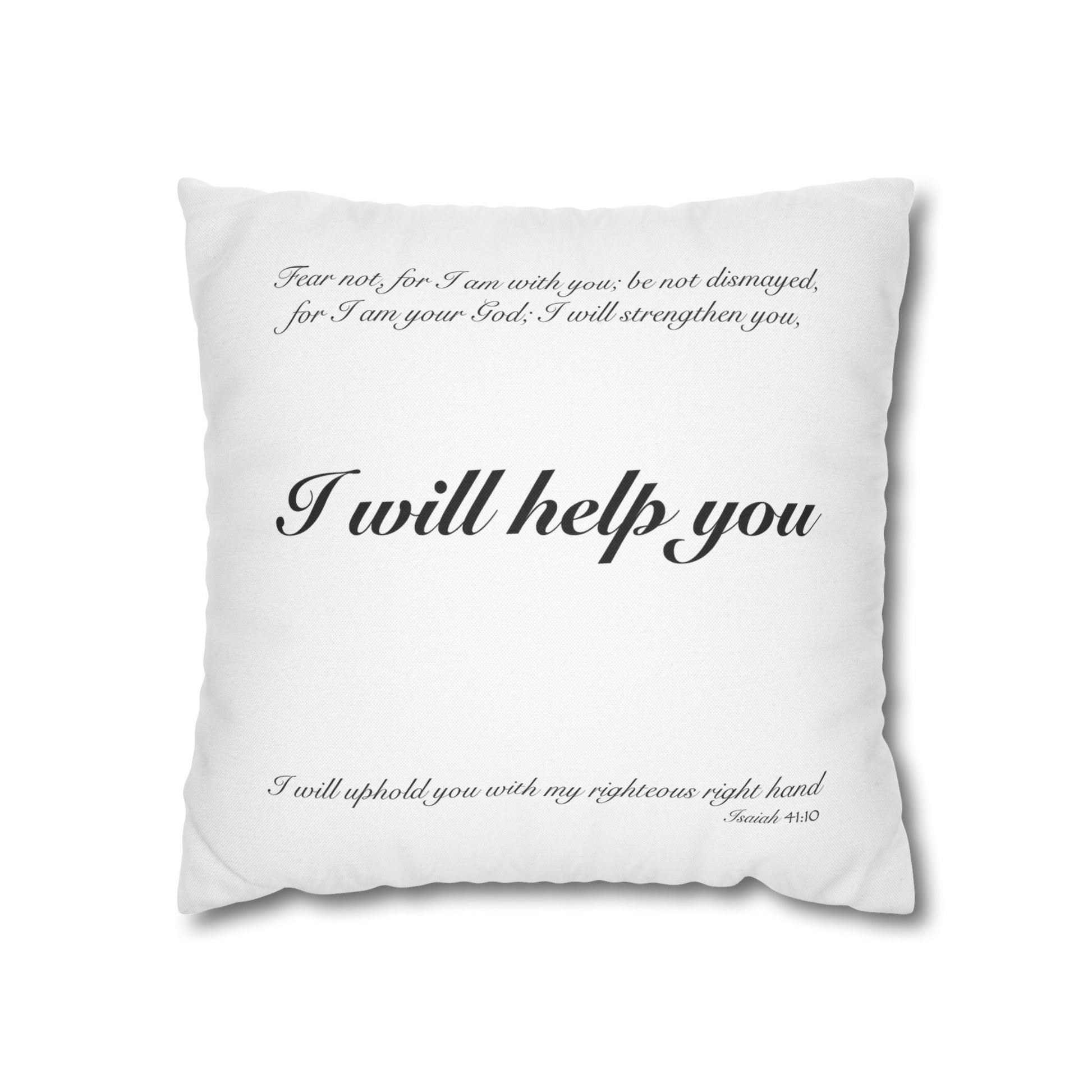 inspirational pillowcase