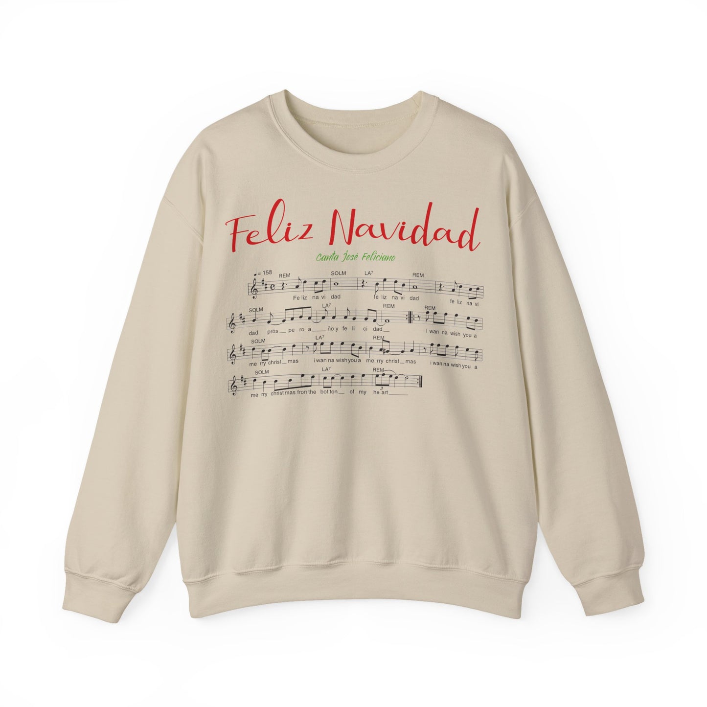 Christmas music sweatshirt