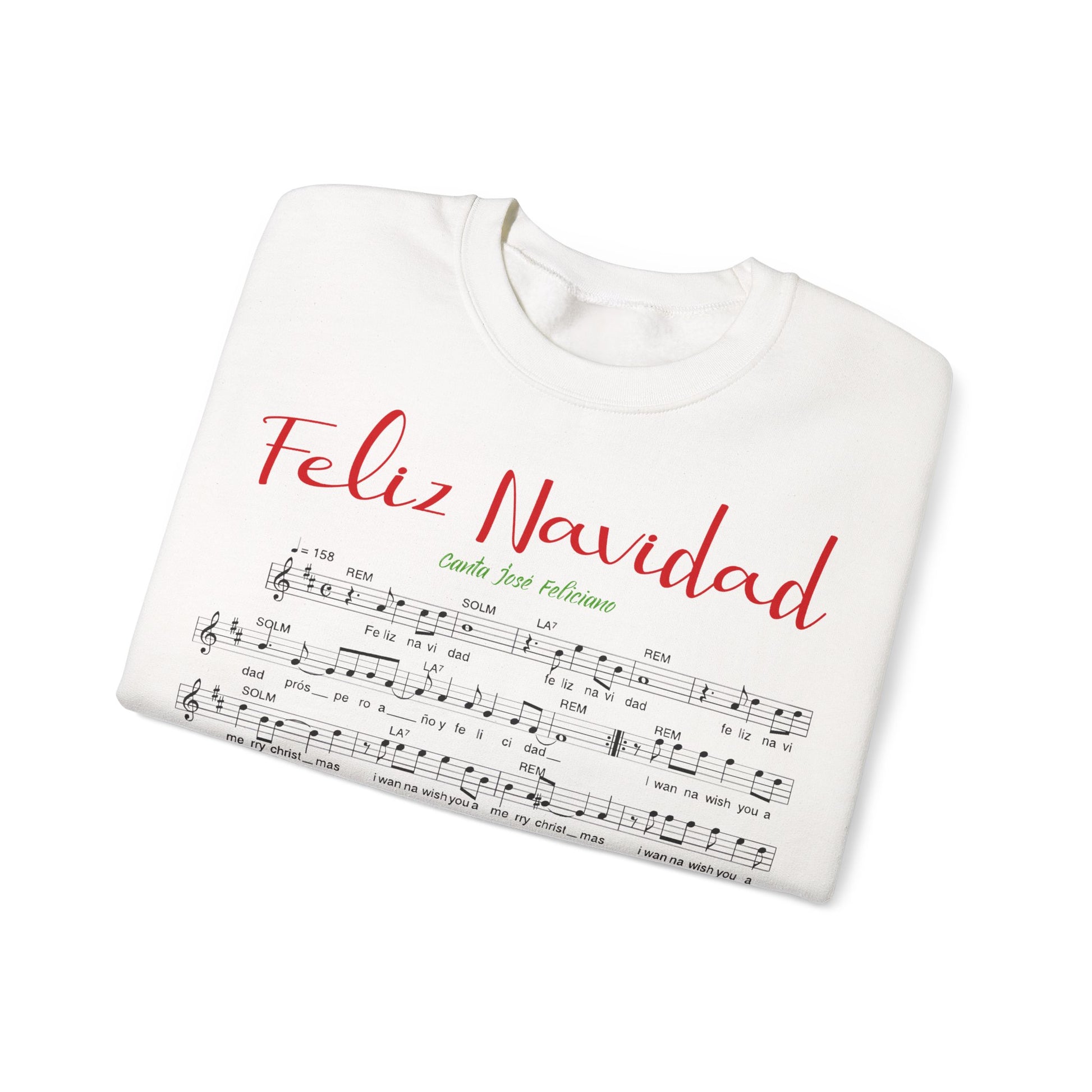 Christmas music sweatshirt
