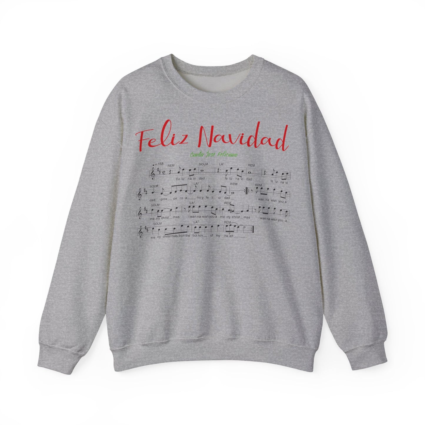 Christmas music sweatshirt