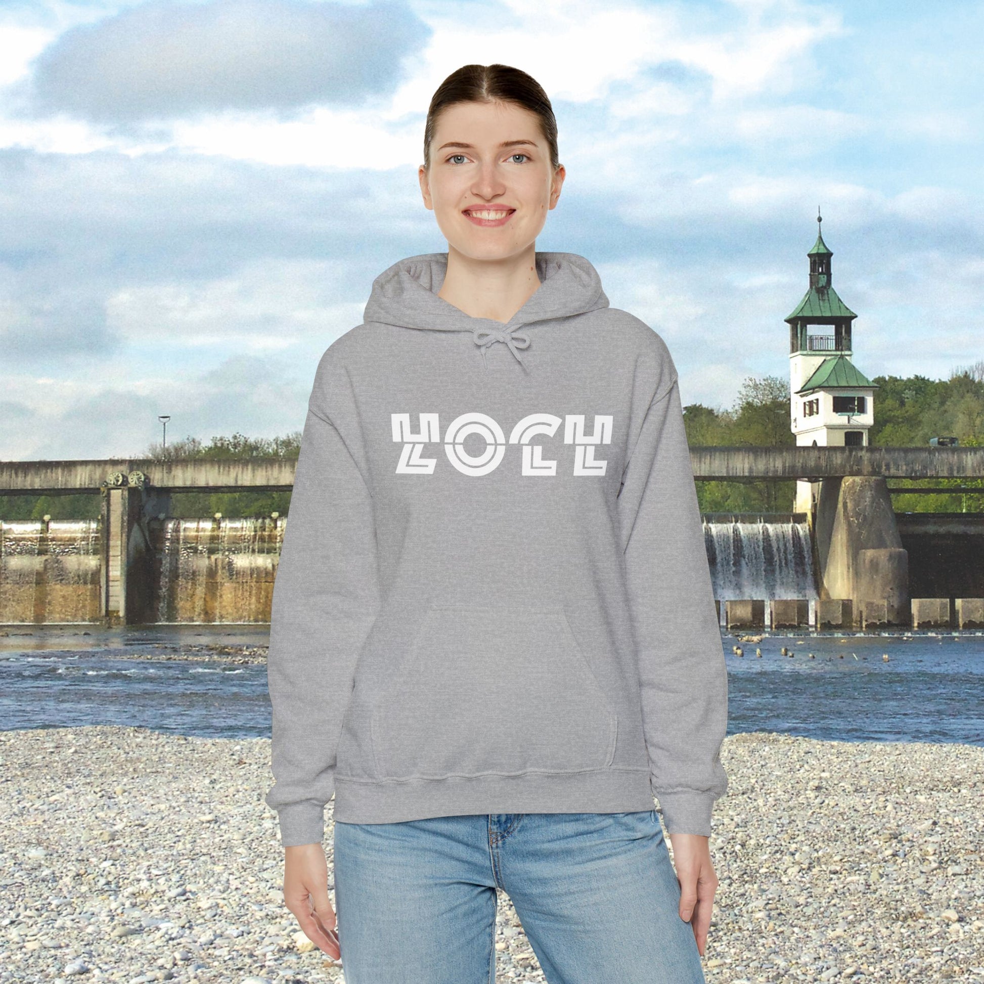 HOCHZOLL Hoodie Weiss Unisex