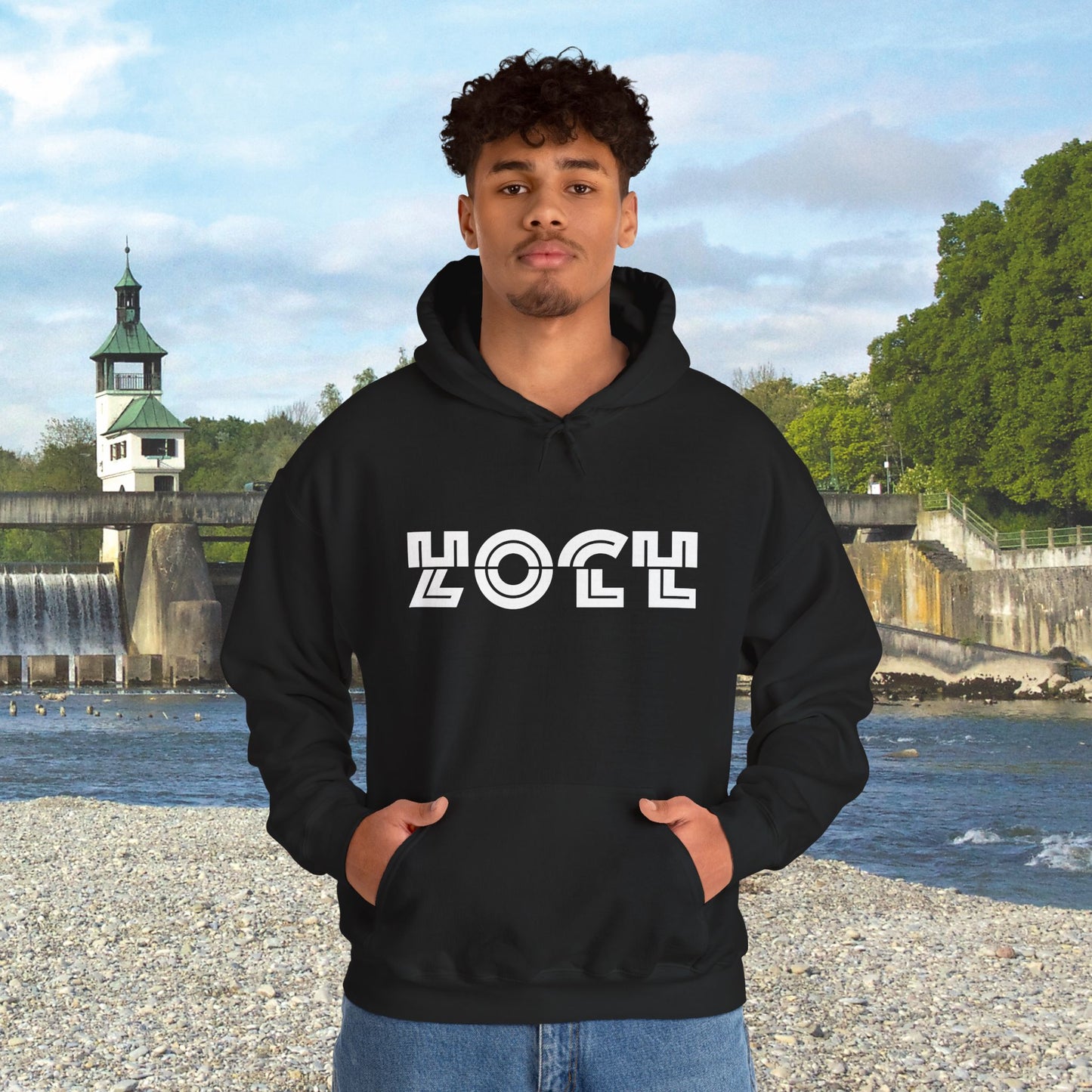 HOCHZOLL Hoodie Weiss Unisex