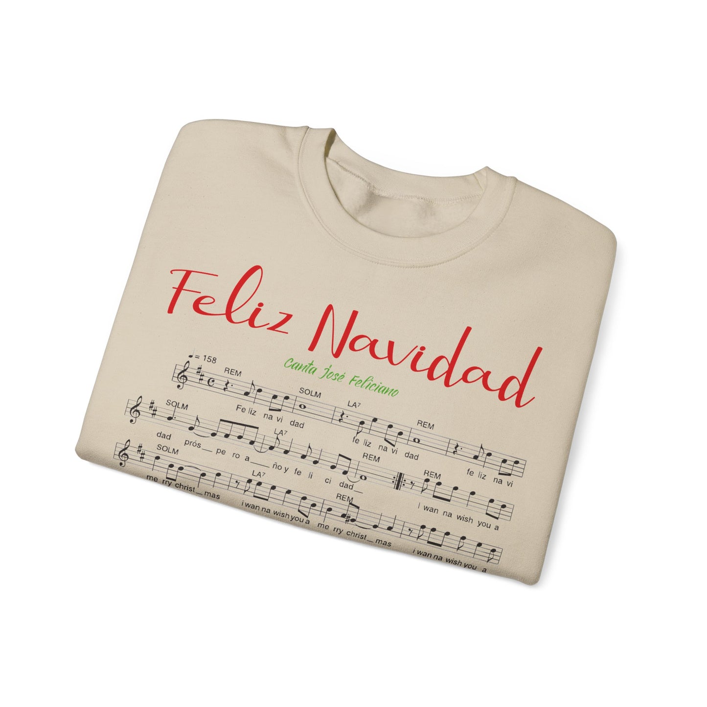 Christmas music sweatshirt