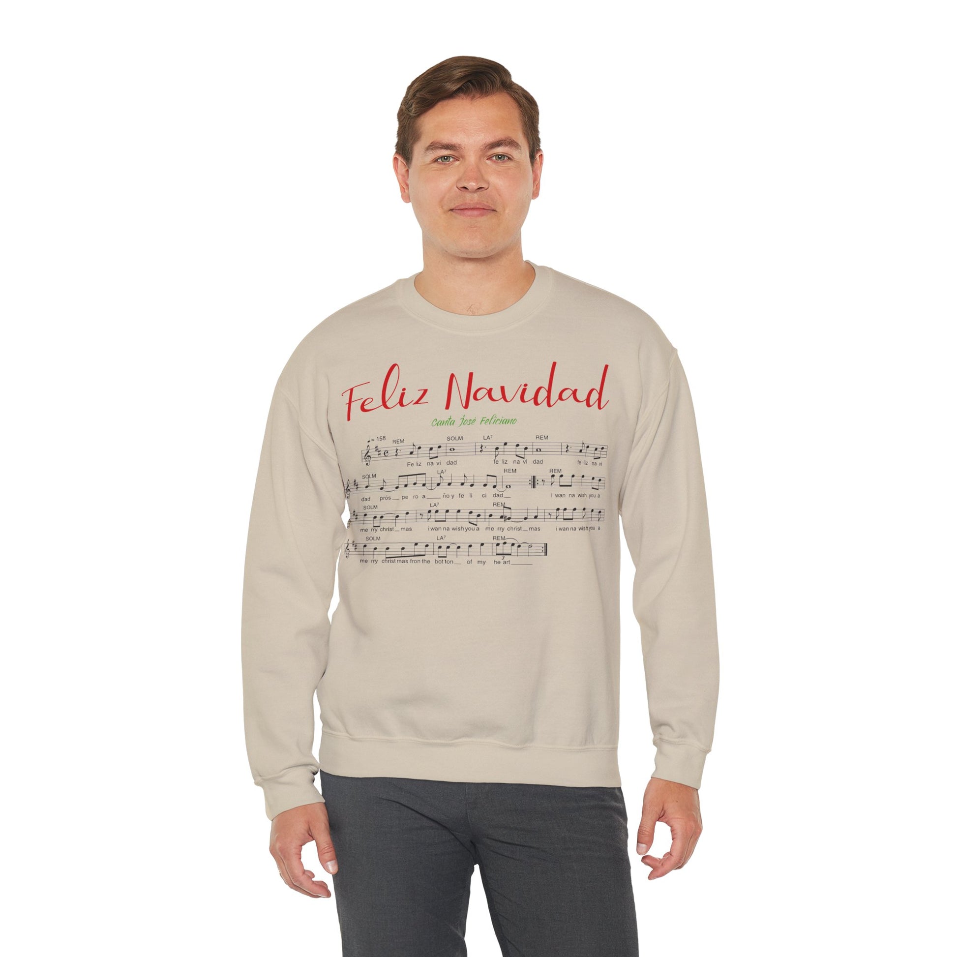 Christmas music sweatshirt