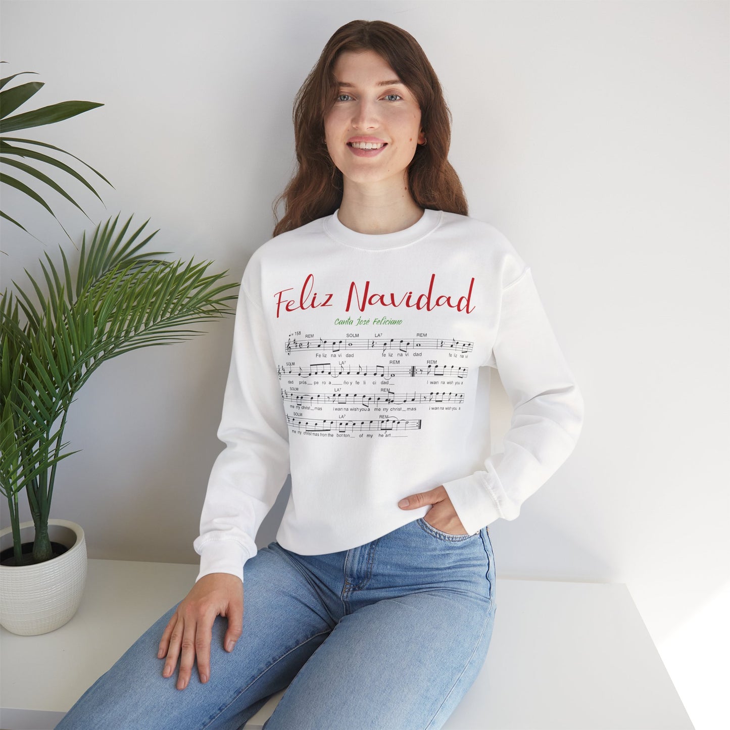 Christmas music sweatshirt
