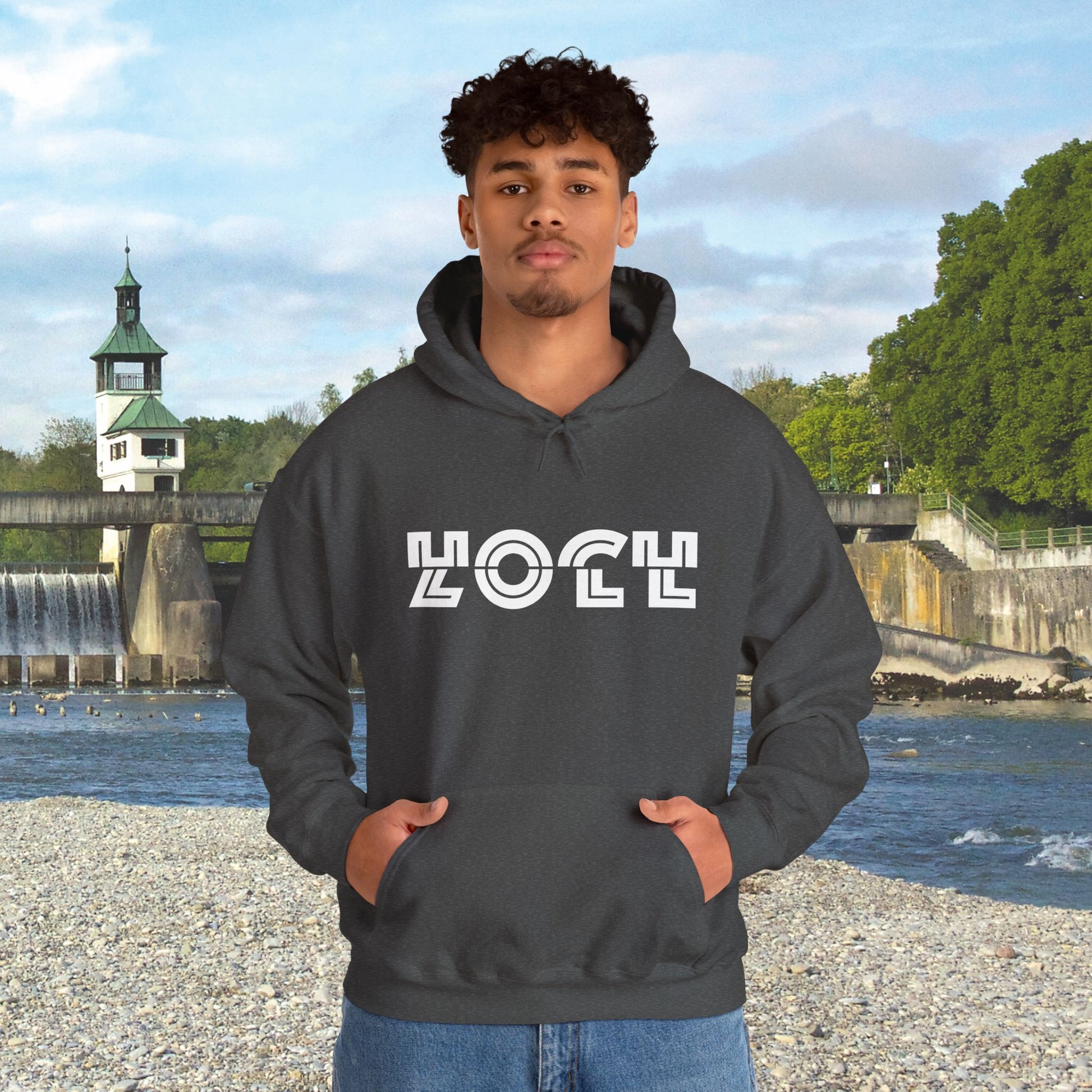 HOCHZOLL Hoodie Weiss Unisex