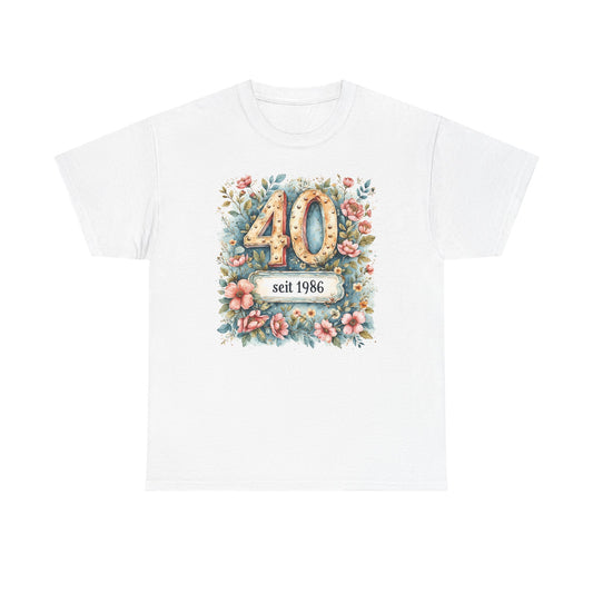40. Geburtstag T-Shirt 1986