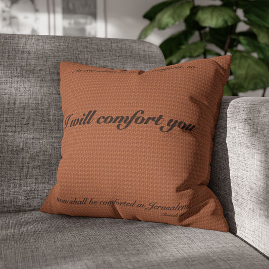  Scripture Pillowcase I Will Comfort You