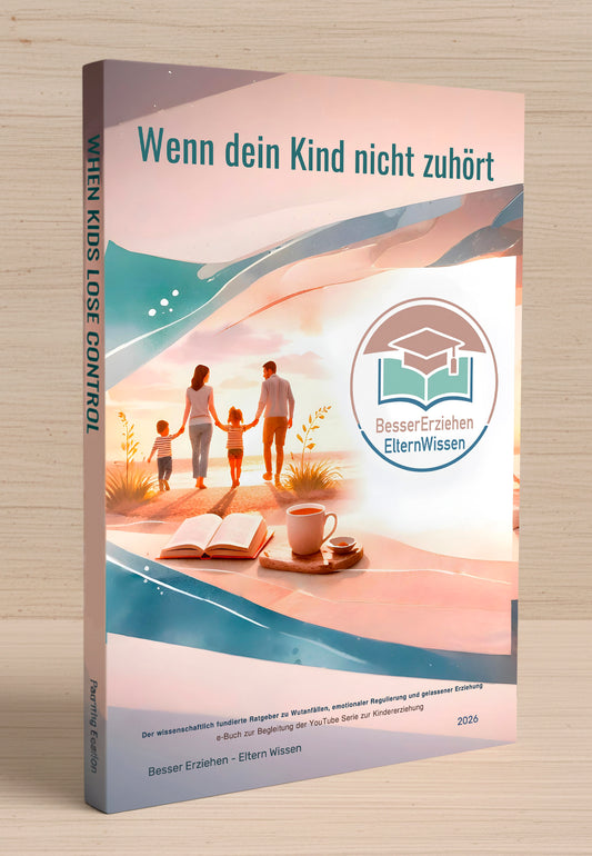 e-book + PDF - Wenn dein Kind nicht zuhört - Der wissenschaftlich fundierte Ratgeber zu Wutanfällen, emotionaler Regulierung und gelassener Erziehung