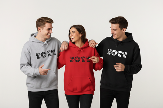 HOCHZOLL Hoodie Weiss Unisex